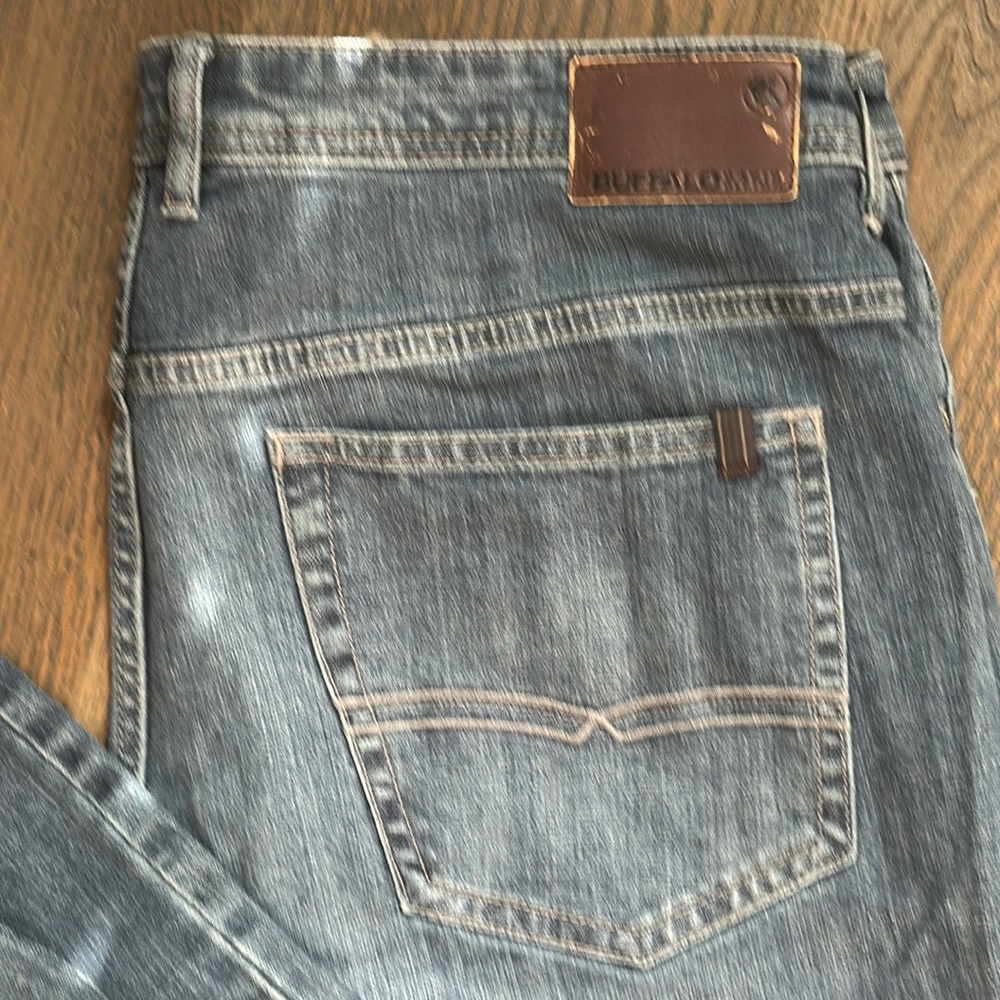 BUFFALO (DAVID BITTON)™️ Men's Size 38x30 'JACKSON-X' Straight Stretch Jeans